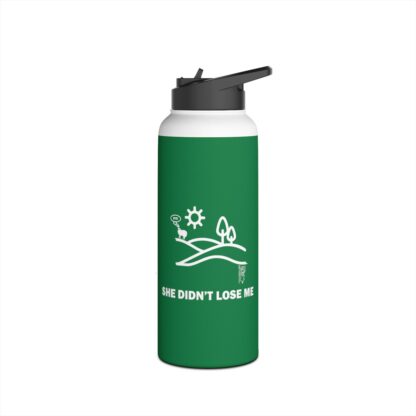 SHE DIDN'T LOSE ME Stainless Steel Water Bottle, Standard Lid - Image 18