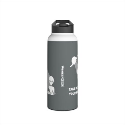 TAKE ME TO YOUR MOTHERSHEEP Stainless Steel Water Bottle, Standard Lid - Image 15