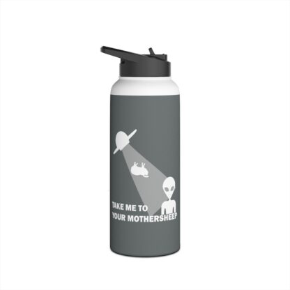 TAKE ME TO YOUR MOTHERSHEEP Stainless Steel Water Bottle, Standard Lid - Image 17