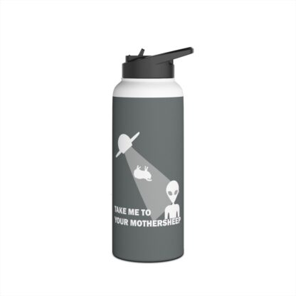 TAKE ME TO YOUR MOTHERSHEEP Stainless Steel Water Bottle, Standard Lid - Image 18