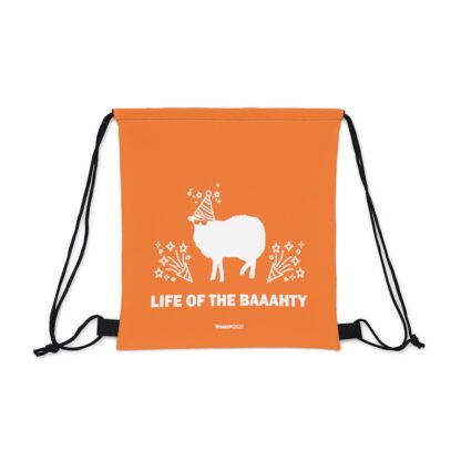 LIFE OF THE BAAAHTY Outdoor Drawstring Bag - Image 2