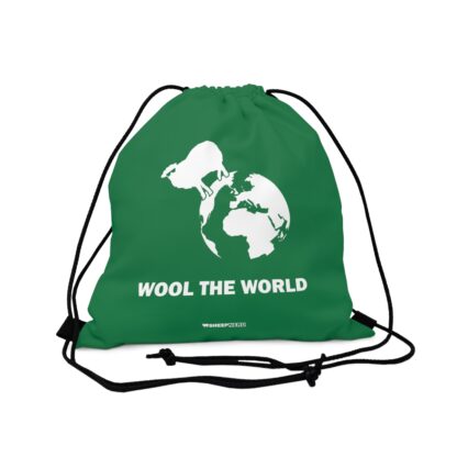 WOOL THE WORLD Outdoor Drawstring Bag - Image 4