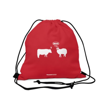 MOO Sheep Outdoor Drawstring Bag - Image 4