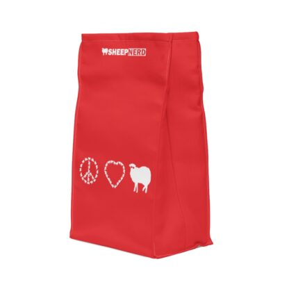 PEACE LOVE SHEEP Polyester Lunch Bag - Image 5