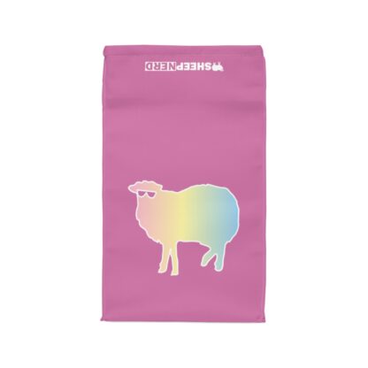 Cotton Candy Sheep Polyester Lunch Bag - Image 3