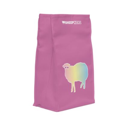 Cotton Candy Sheep Polyester Lunch Bag - Image 4