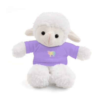 Sheep Nerd Stuffed Sheep with Tee - Image 7