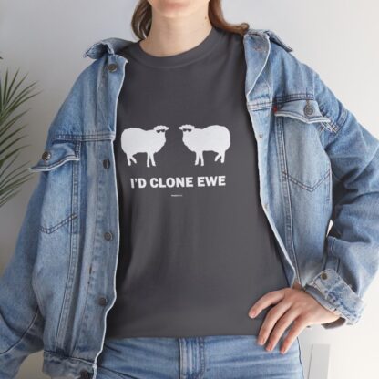 I'D CLONE EWE Unisex Heavy Cotton Tee - Image 239