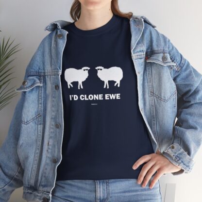 I'D CLONE EWE Unisex Heavy Cotton Tee - Image 266