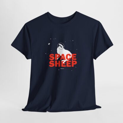 SPACE SHEEP Unisex Heavy Cotton Tee - Image 136