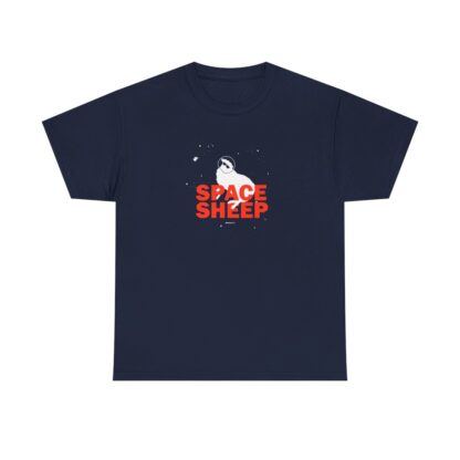 SPACE SHEEP Unisex Heavy Cotton Tee - Image 137