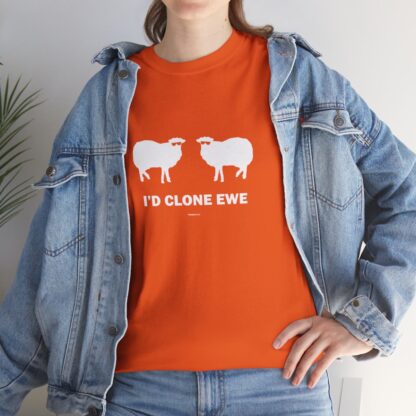 I'D CLONE EWE Unisex Heavy Cotton Tee - Image 77