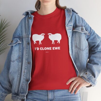 I'D CLONE EWE Unisex Heavy Cotton Tee - Image 320