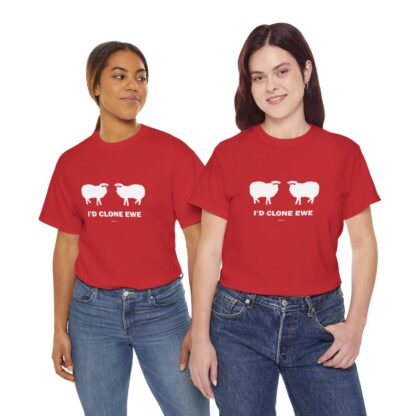 I'D CLONE EWE Unisex Heavy Cotton Tee - Image 322