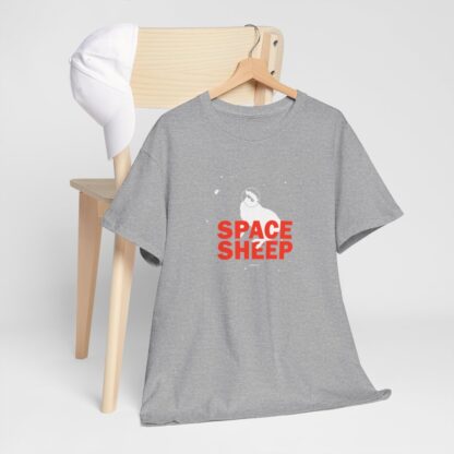 SPACE SHEEP Unisex Heavy Cotton Tee - Image 62