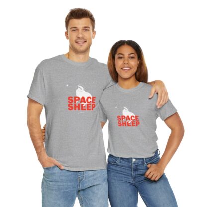 SPACE SHEEP Unisex Heavy Cotton Tee - Image 78