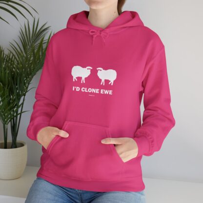 I'D CLONE EWE Unisex Heavy Blend™ Hooded Sweatshirt - Image 143