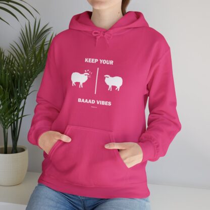 KEEP YOUR BAAAD VIBES Unisex Heavy Blend™ Hooded Sweatshirt - Image 143