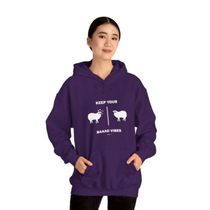 KEEP YOUR BAAAD VIBES Unisex Heavy Blend™ Hooded Sweatshirt - Image 6