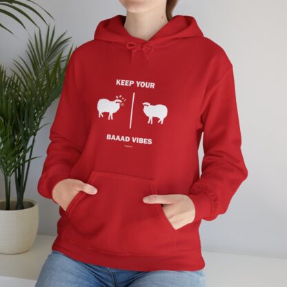 KEEP YOUR BAAAD VIBES Unisex Heavy Blend™ Hooded Sweatshirt - Image 156