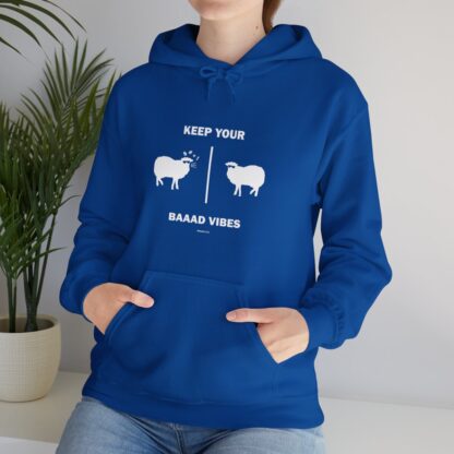 KEEP YOUR BAAAD VIBES Unisex Heavy Blend™ Hooded Sweatshirt - Image 117