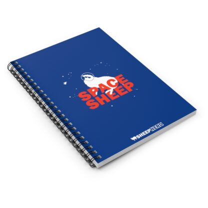 SPACE SHEEP Spiral Notebook - Ruled Line - Image 3