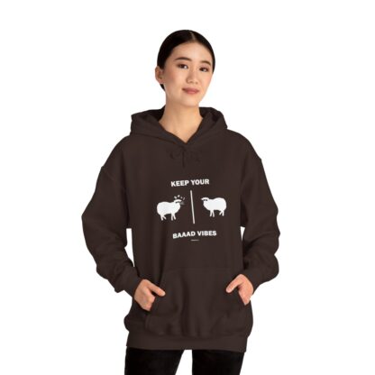 KEEP YOUR BAAAD VIBES Unisex Heavy Blend™ Hooded Sweatshirt - Image 45