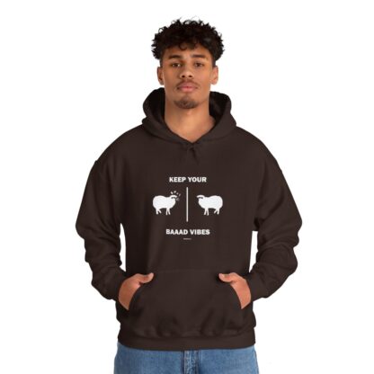 KEEP YOUR BAAAD VIBES Unisex Heavy Blend™ Hooded Sweatshirt - Image 46