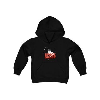 SPACE SHEEP Youth Heavy Blend Hooded Sweatshirt - Image 3