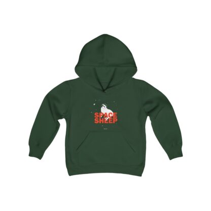 SPACE SHEEP Youth Heavy Blend Hooded Sweatshirt - Image 7