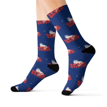 SPACE SHEEP Sublimation Socks - Image 5