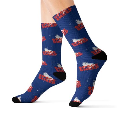 SPACE SHEEP Sublimation Socks