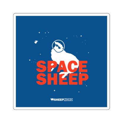 SPACE SHEEP Square Stickers