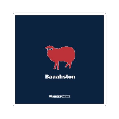 Baaahston Square Stickers