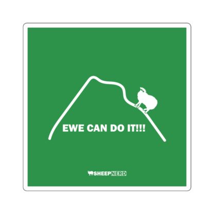 EWE CAN DO IT Square Stickers - Image 3