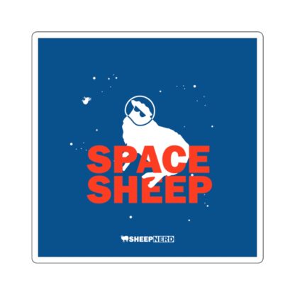 SPACE SHEEP Square Stickers - Image 3