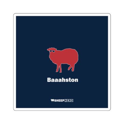 Baaahston Square Stickers - Image 3