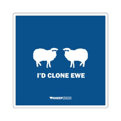 I'D CLONE EWE Square Stickers - Image 3