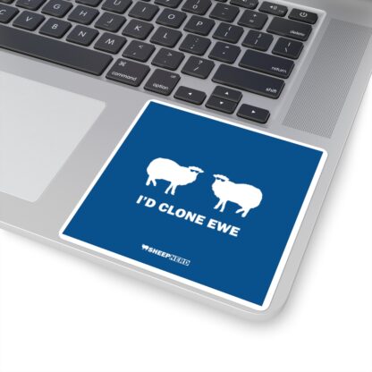 I'D CLONE EWE Square Stickers - Image 6