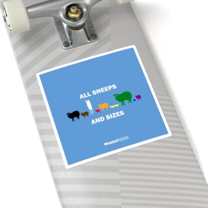 ALL SHEEPS AND SIZES Square Stickers - Image 8