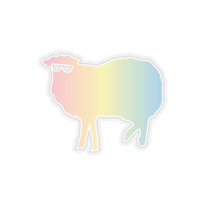 Cotton Candy Sheep Kiss-Cut Stickers