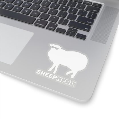 SHEEP NERD Logo Kiss-Cut Stickers - Image 4