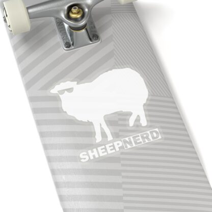 SHEEP NERD Logo Kiss-Cut Stickers - Image 8