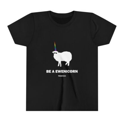 BE A EWENICORN Youth Short Sleeve Tee - Image 5