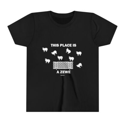 THIS PLACE IS A ZEWE Youth Short Sleeve Tee - Image 5