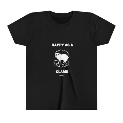 HAPPY AS A CLAMB Youth Short Sleeve Tee - Image 5