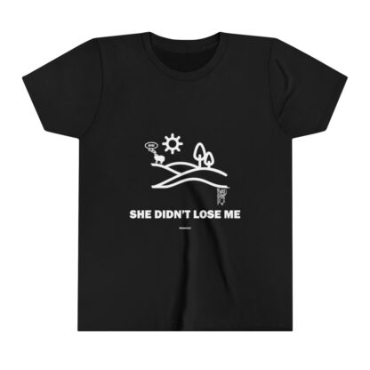 SHE DIDN'T LOSE ME Youth Short Sleeve Tee - Image 5