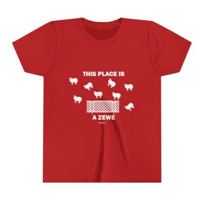 THIS PLACE IS A ZEWE Youth Short Sleeve Tee - Image 29