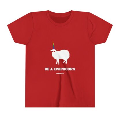 BE A EWENICORN Youth Short Sleeve Tee - Image 29