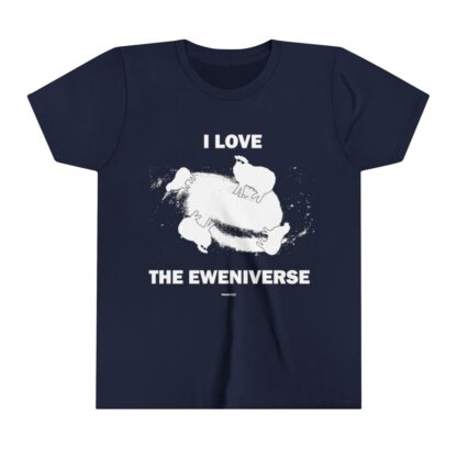 I LOVE THE EWENIVERSE Youth Short Sleeve Tee - Image 9